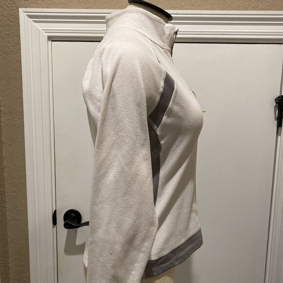 The North Face Flight Series Womens White/Gray 1/2 Zip Pullover Small - Picture 11 of 15